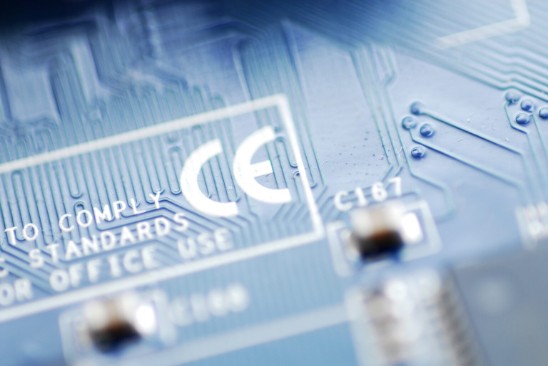 CE-märkning på elektronik